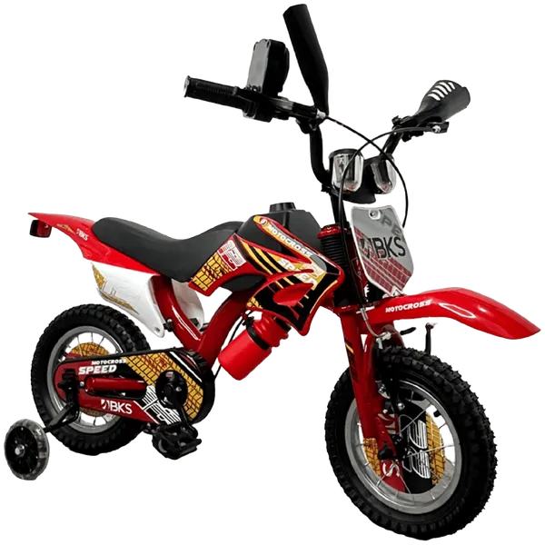 Bicicleta Rin 12 BKS Motocross V2 para Niños